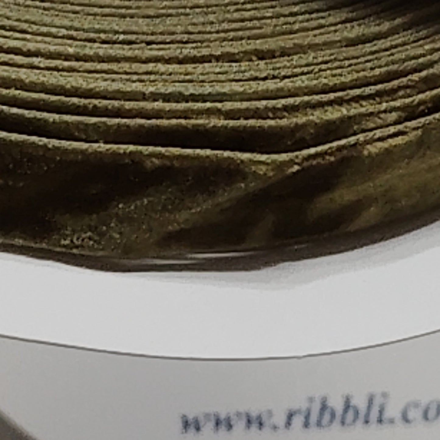Copied - Ribbli Dusty Blue Velvet Ribbon 3/8" x 10 Yards Crinkled Luxury Gift Wrap Craft