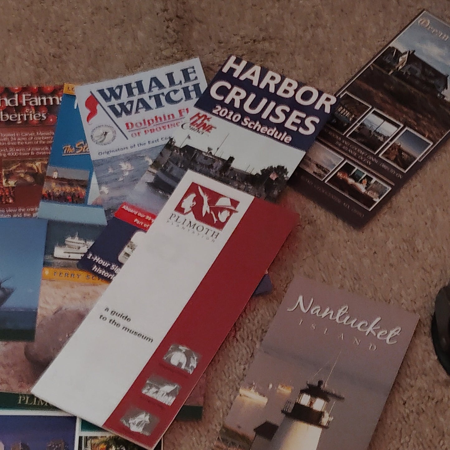 Vintage Massachusetts Travel Ephemera Lot 2010 Cape Cod Martha’s Vineyard 2.5 Lb
