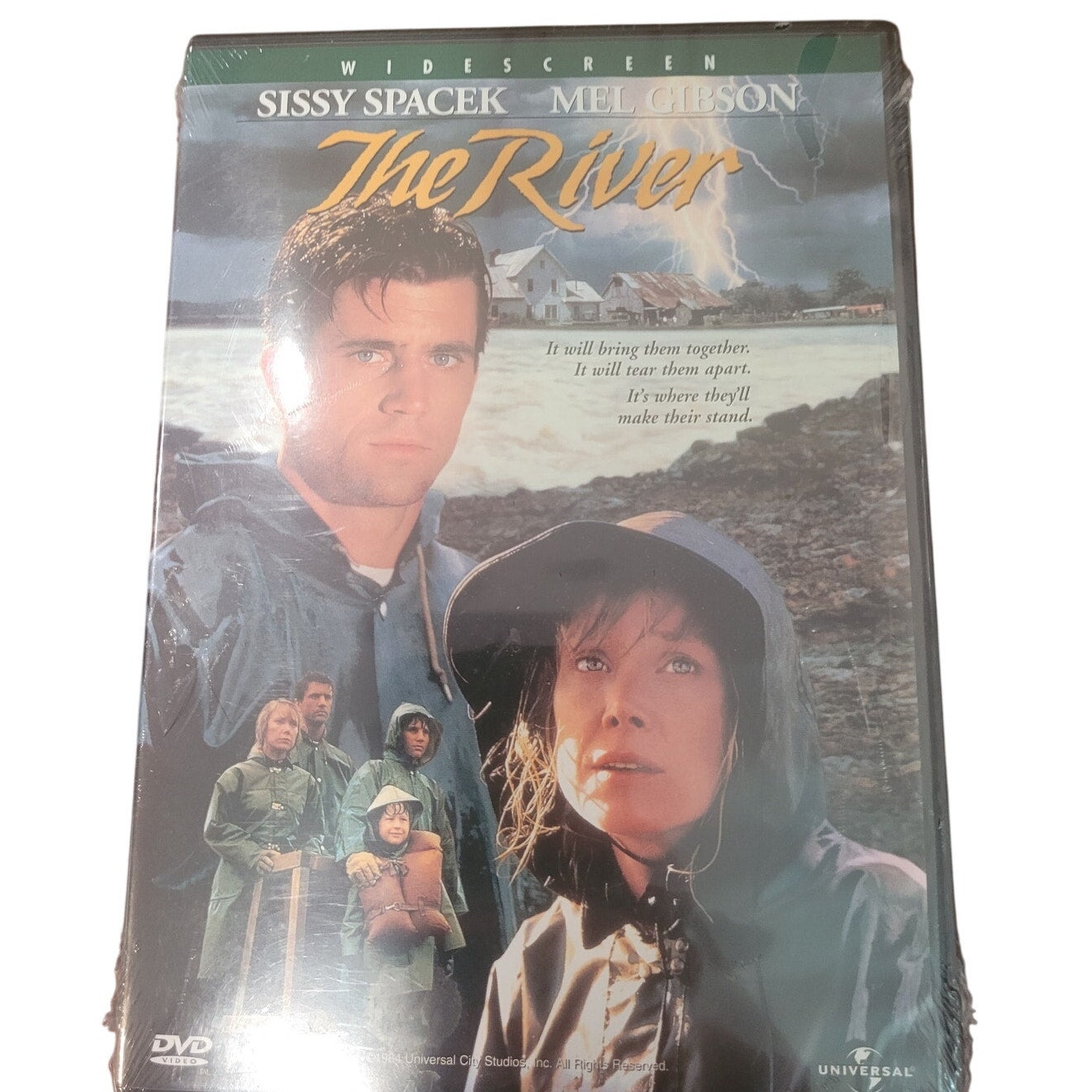 The River DVD 1984 Drama – Widescreen - Sissy Spacek, Mel Gibson