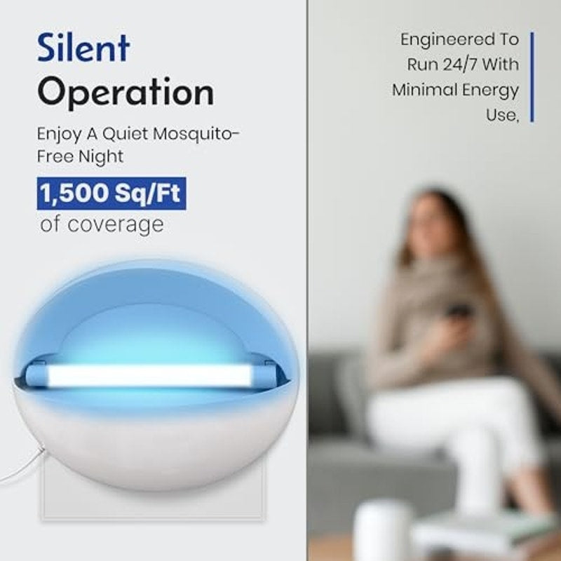 Indoor Fly Trap, Wall‑Mounted Bug Catcher Fruit Flies, Gnats, Mosquitoes & Moths
