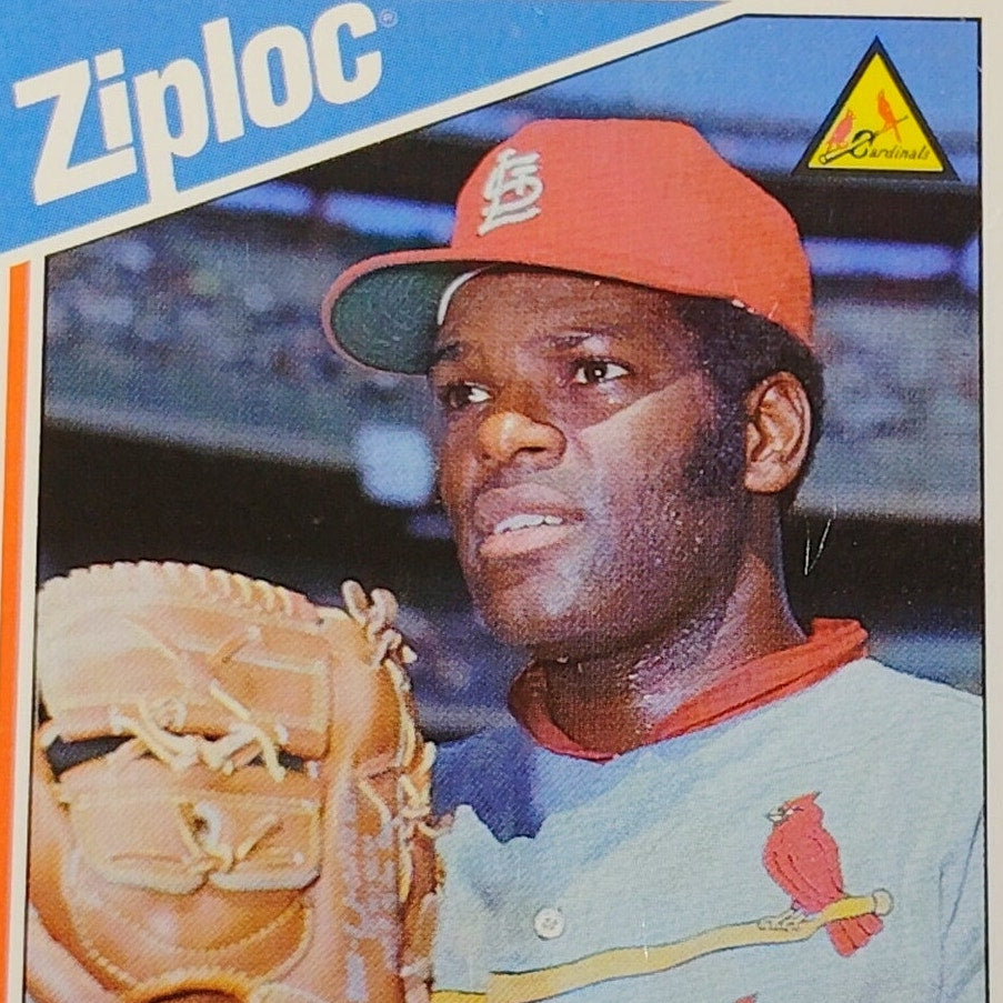 1992 Ziploc Bob Gibson #2 St. Louis Cardinals MLB Baseball Card VG/NM