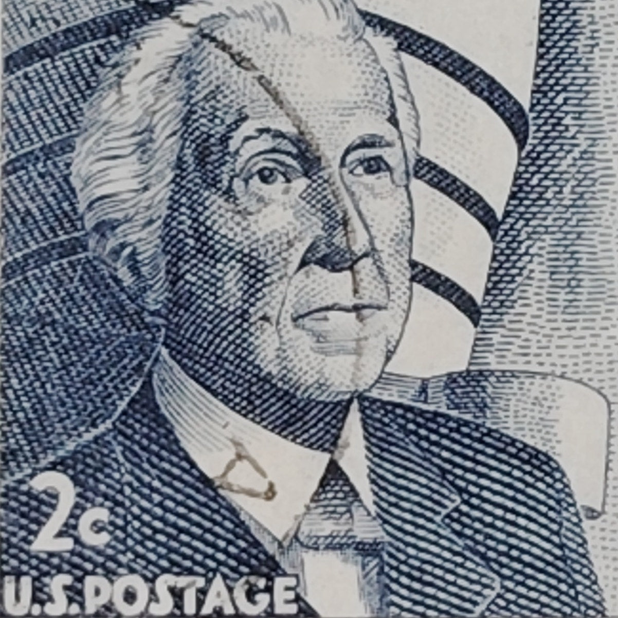 1966 2¢ Frank Lloyd Wright Stamp – Prominent Americans Series – Scott #1280
