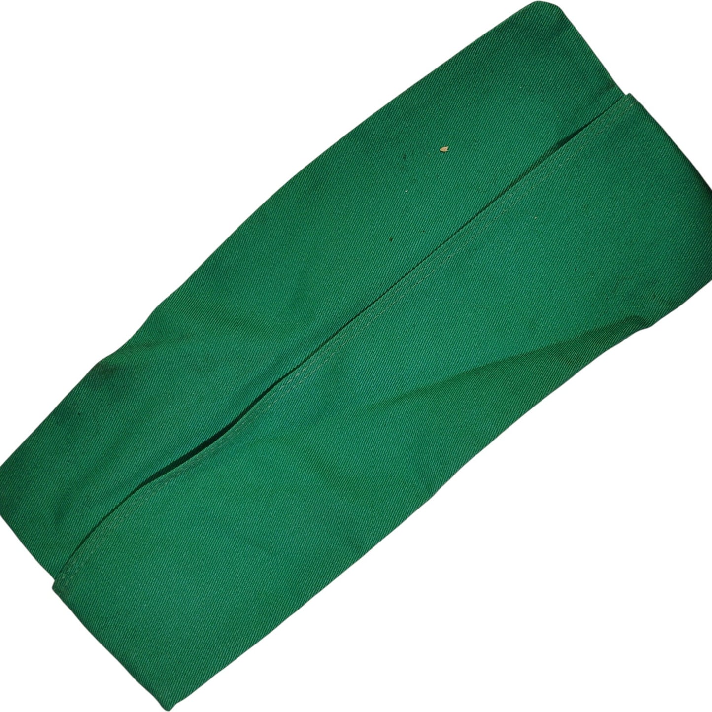 Vintage Bright Green Garrison Cap – Size 7-1/8, Untagged