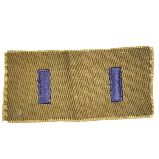 U.S. Air Force First Lieutenant (O‑2) Subdued Cloth Rank Insignia — Vietnam Era