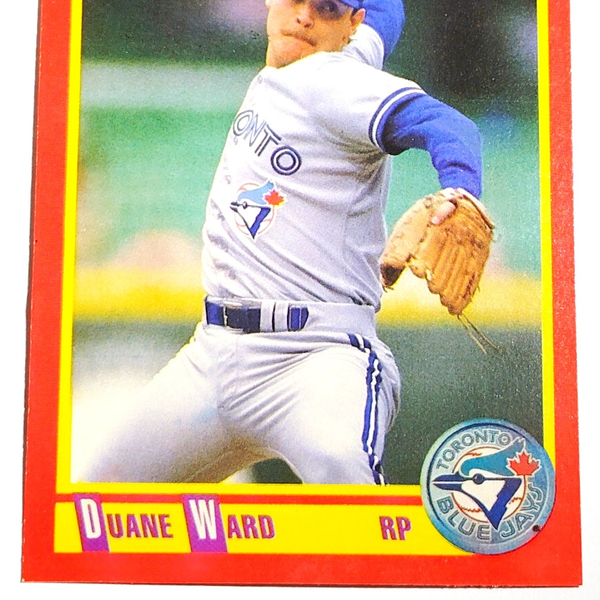 1990 Score Duane Ward #439 Toronto Blue Jays Relief Pitcher MLB Baseball EX