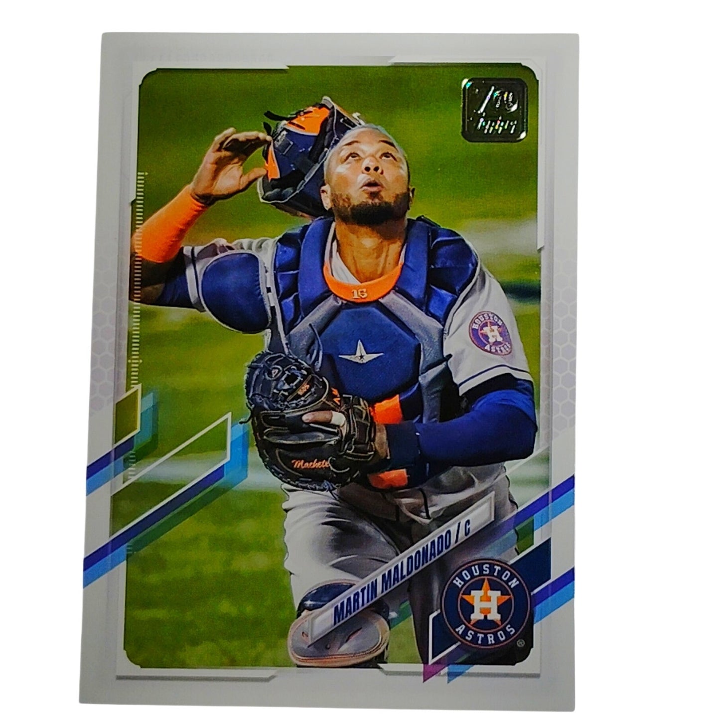 2021 Topps Update Martin Maldonado Houston Astros Catcher Card #US49 VG/EX