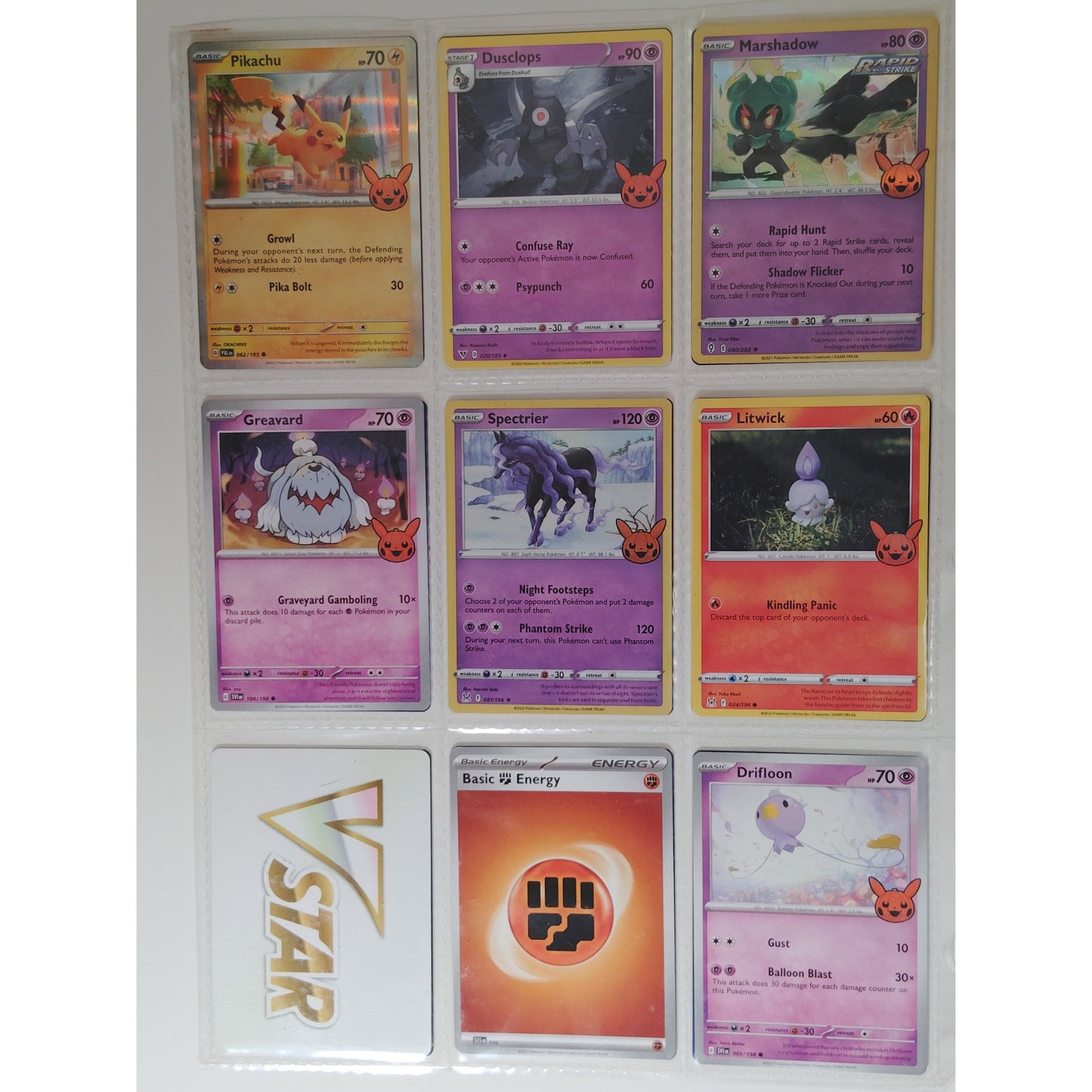 18 Random Pokémon Cards Pictured, Actual Photos Provided