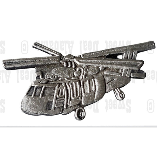 Sikorsky UH-60 Blackhawk Helicopter, Collector's Hat, Lapel Pin 1-1/2"W x 3/4"H