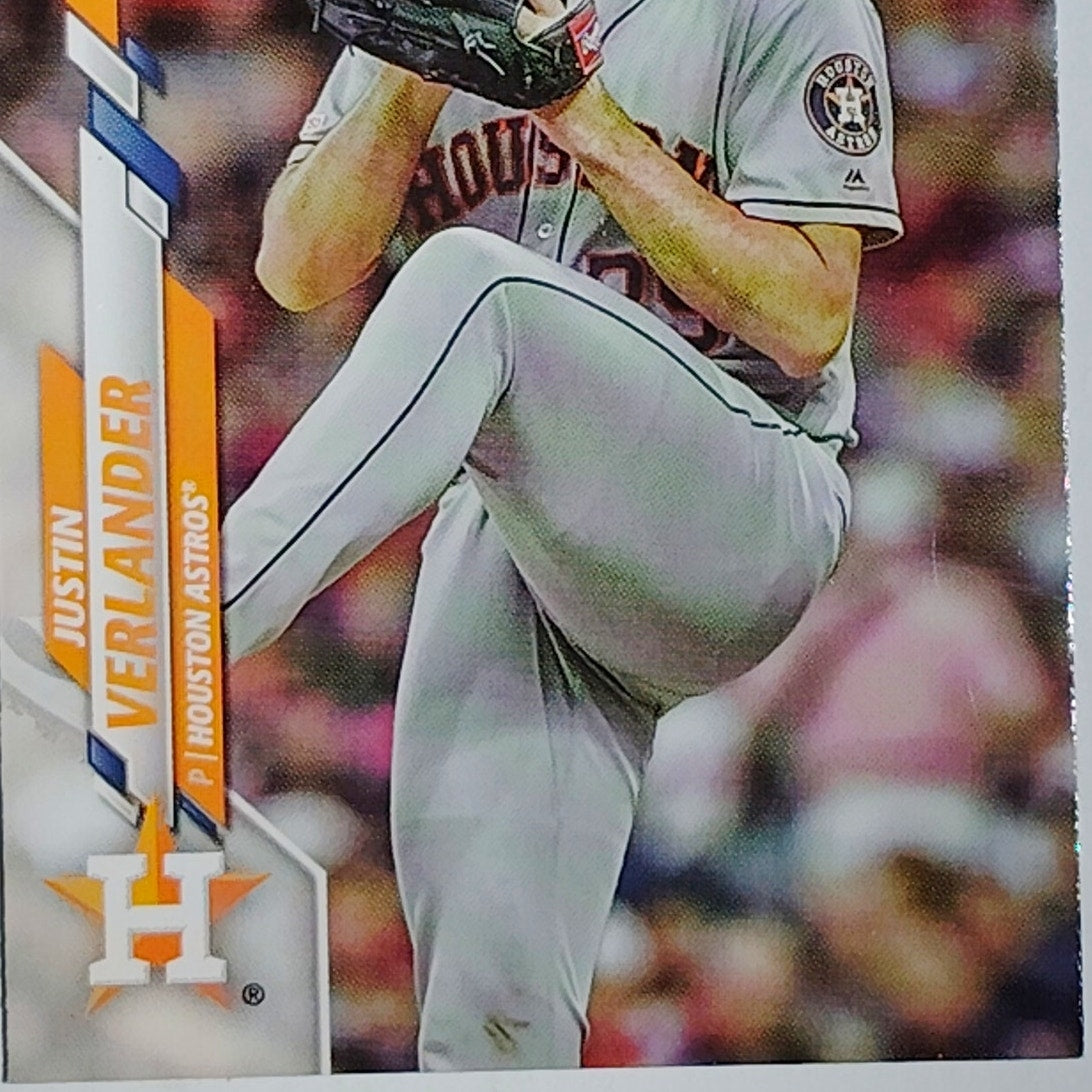 2020 Topps Update #U-34 Justin Verlander Houston Astros Pitcher - VG/EX