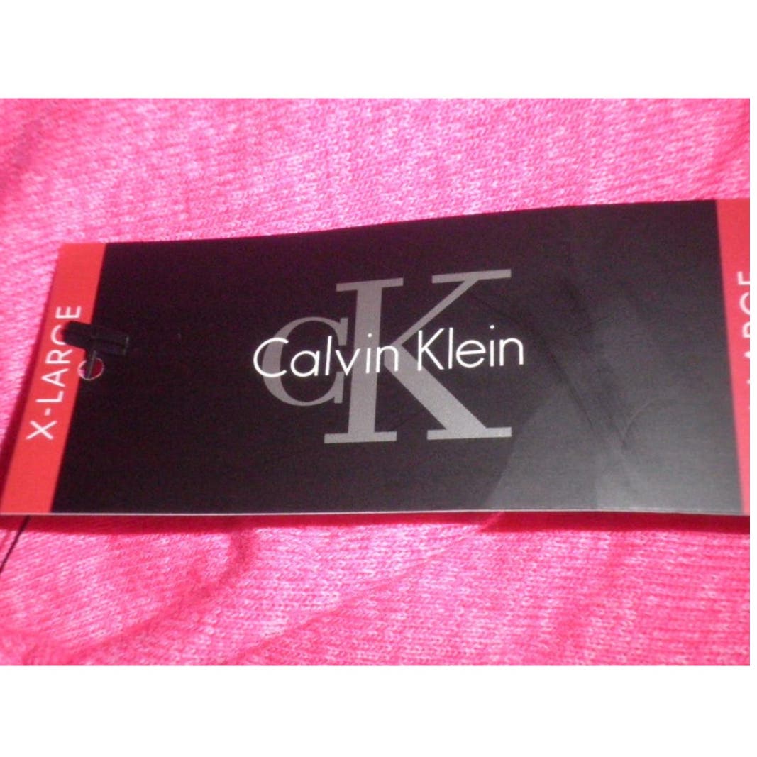 Calvin Klein XL Women's Performance Drawstring Cowl Neck -Hot Pink