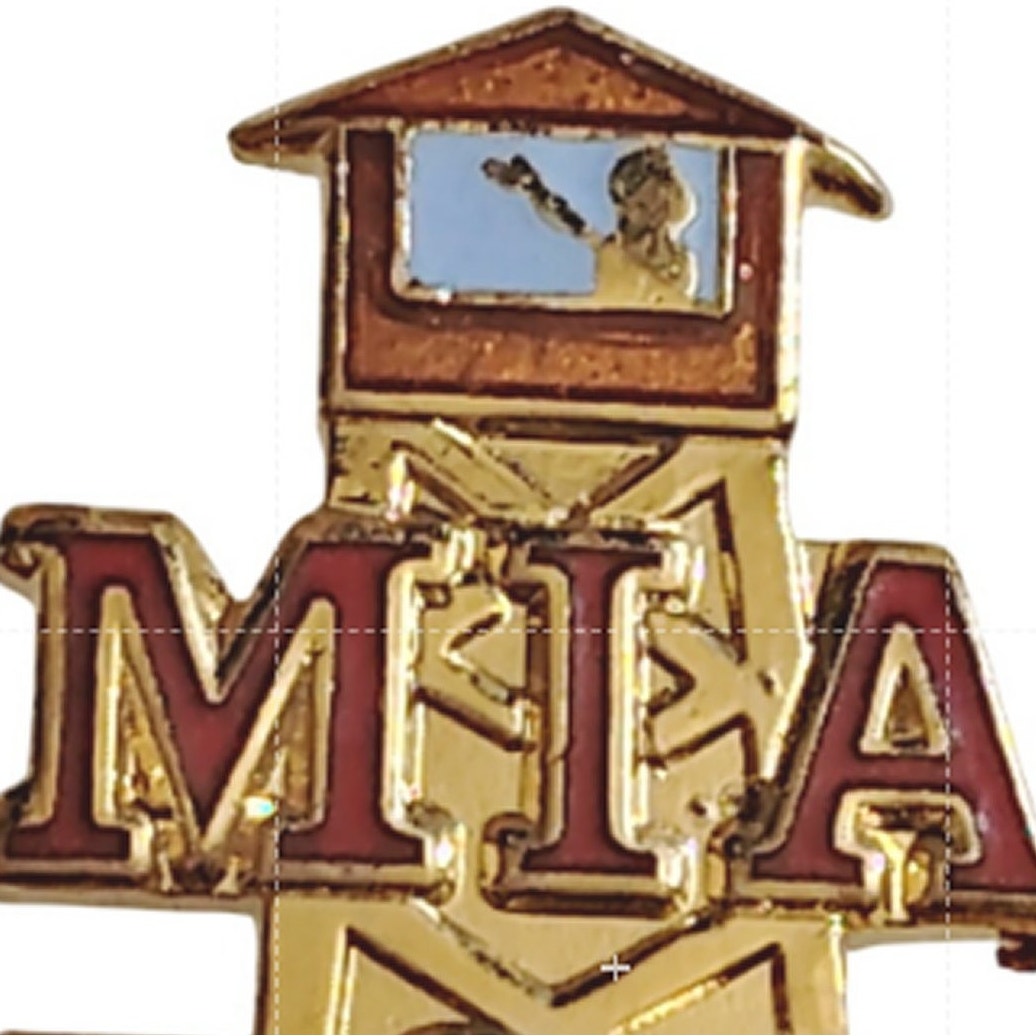 POW/MIA Their War Is Not Over Guard Tower Novelty Hat Lapel Pin, 1‑1/8"H × 3/4"W