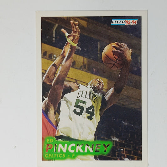 1993–94 Fleer Ed Pinckney #248 – Boston Celtics – Forward/Center – NBA Card