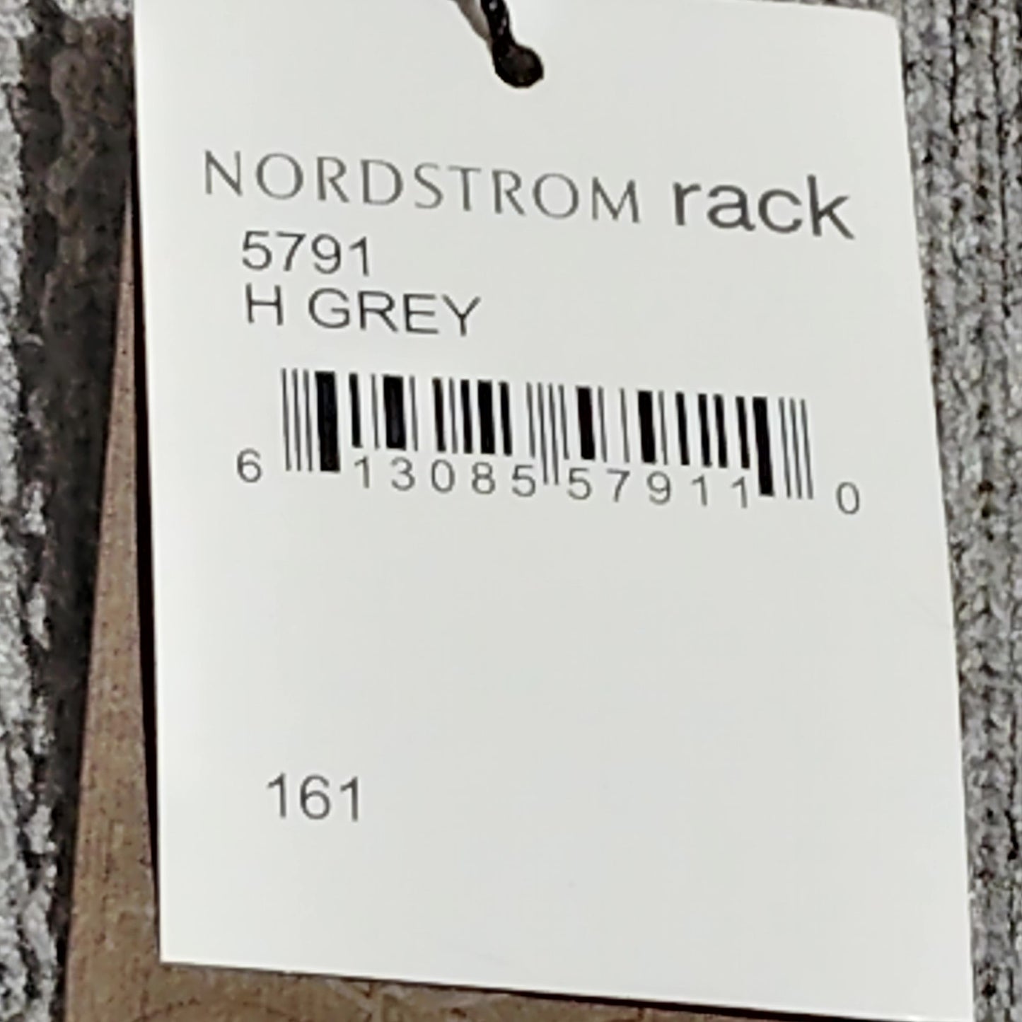 Modena Pocket Scarf – Heather Gray Style 5791, Soft Knit with Dual Pockets, 84"L