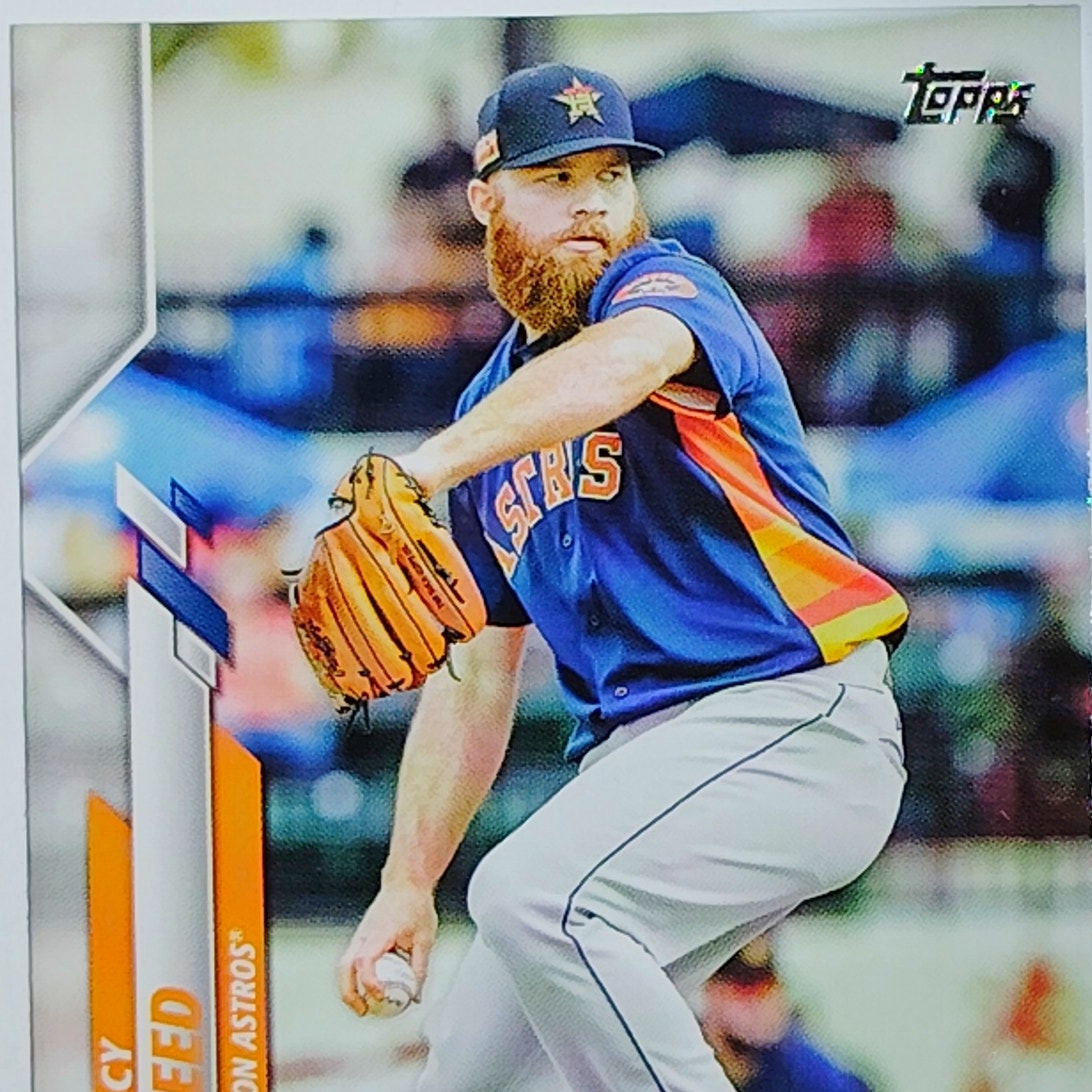 2020 Topps Update #U-224 Cy Sneed Houston Astros Pitcher - VG/EX