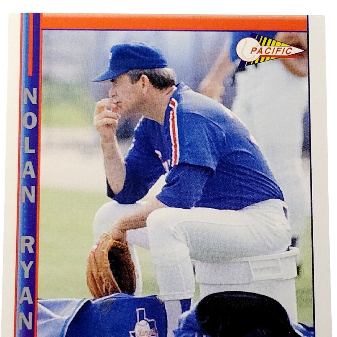 1993 Pacific Texas Express Nolan Ryan 247 Texas Rangers Pitcher Baseball Card NM
