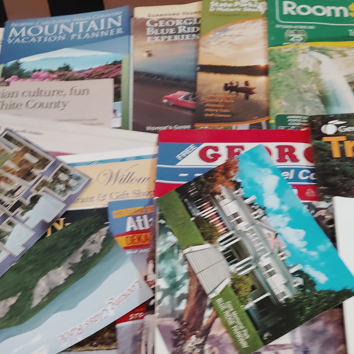 2007 Georgia North Carolina Mississippi Ephemera - Maps, Postcards, Brochures