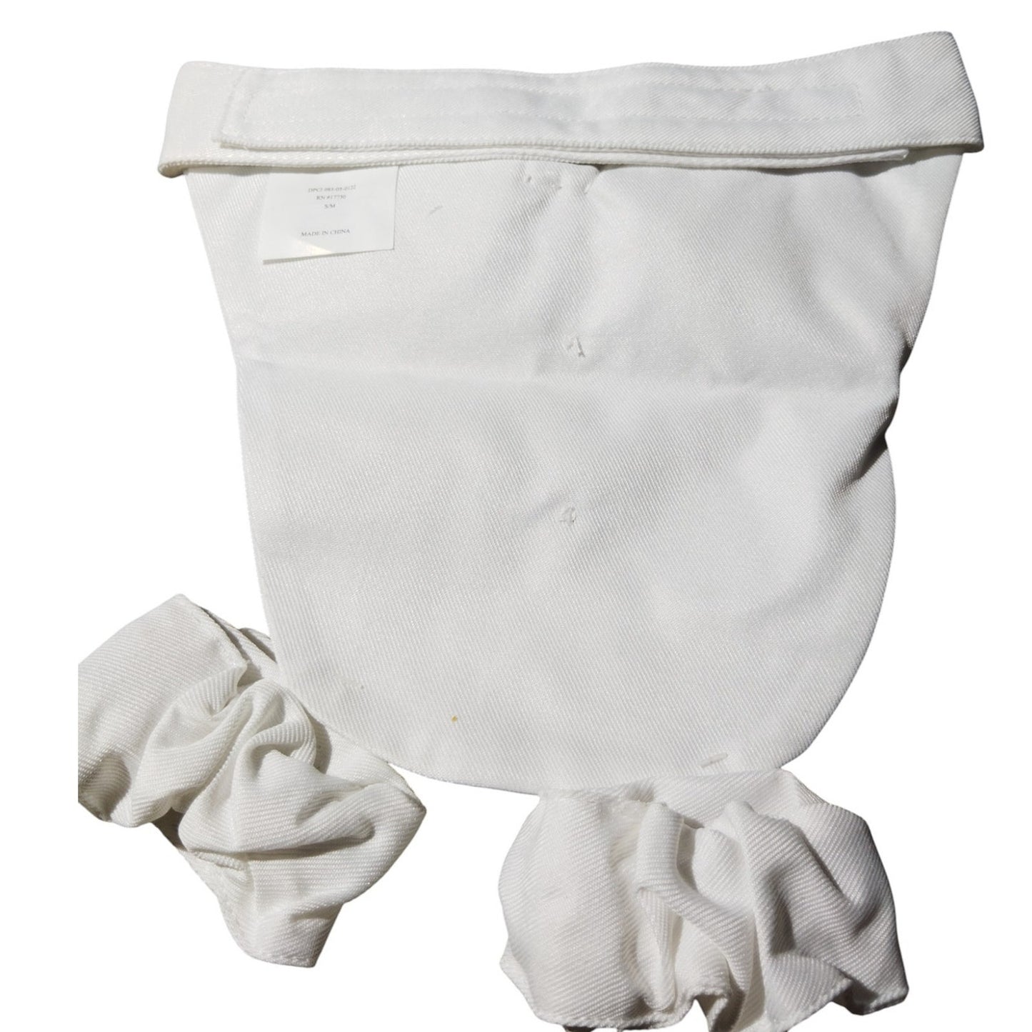 Wedding Collection Dog and Cat Suit White XXS/XS (Neck 6–10") 3-Piece Set
