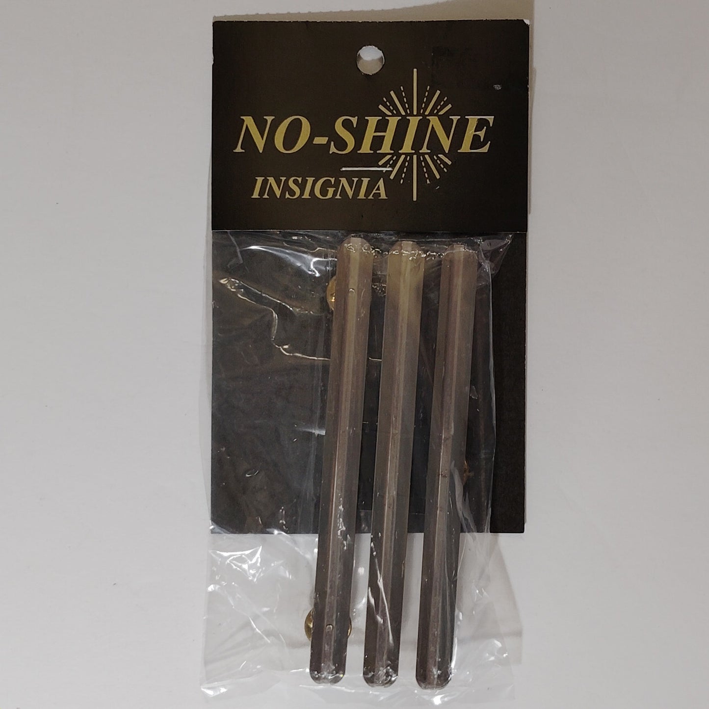 Mounting Rack Bar - 9 Ribbons 3/3/3 Centered w/ 1/8" Gap, No-Shine Insignia