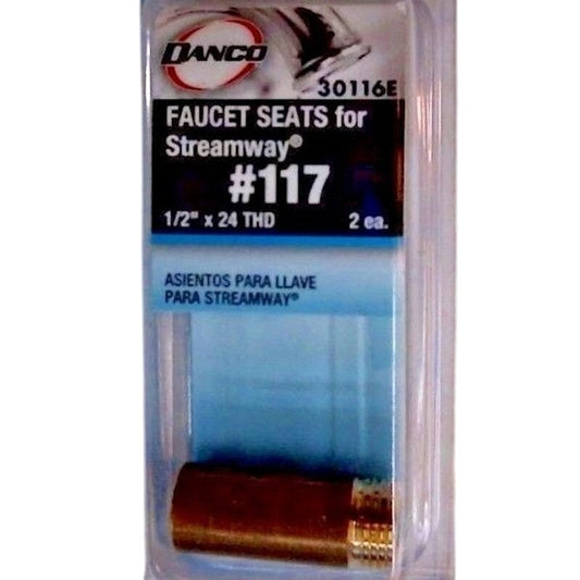 Danco #117 Faucet Seat – Brass – 2 Pack – Model 30116E
