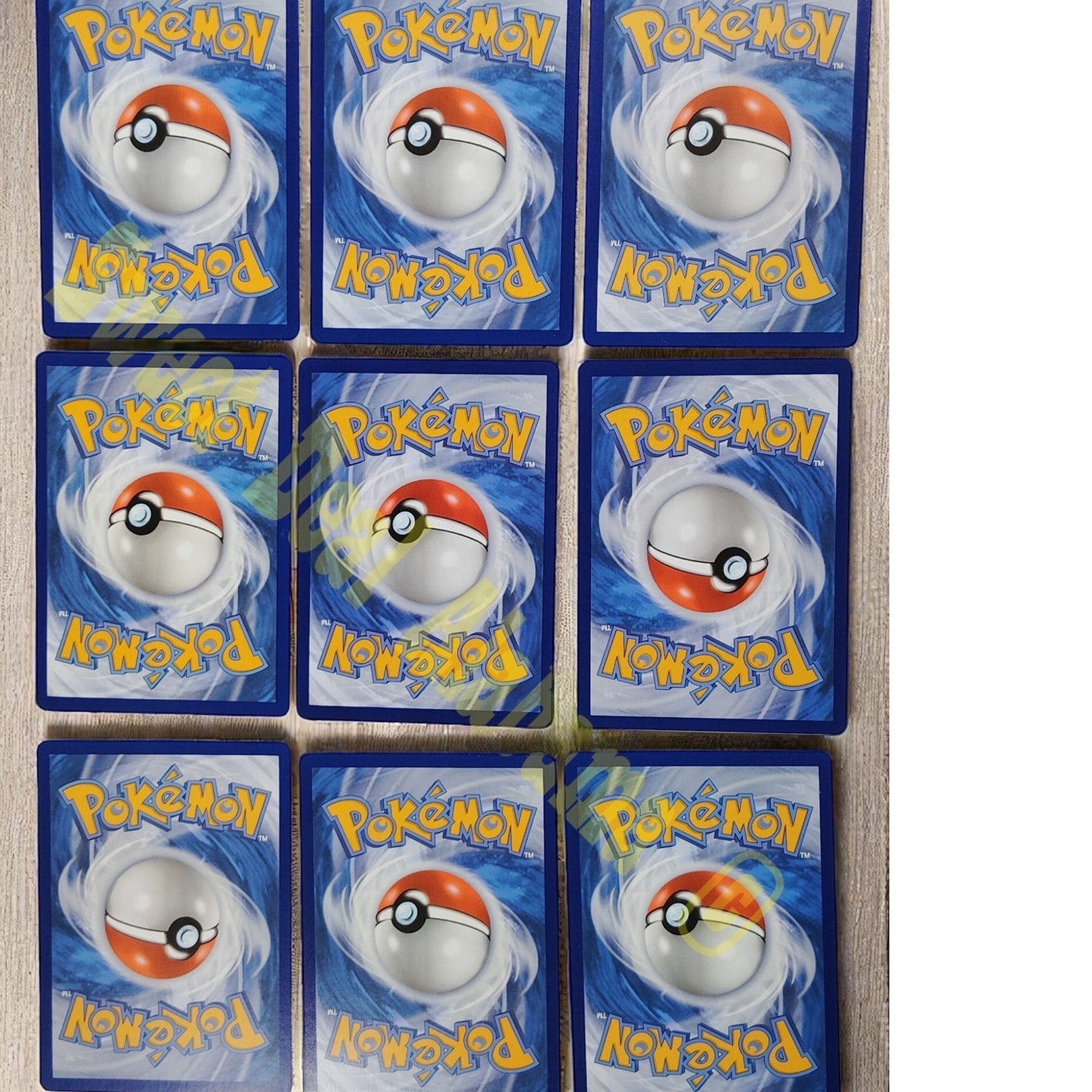 18 Random Pokémon Cards Pictured, Actual Photos Provided