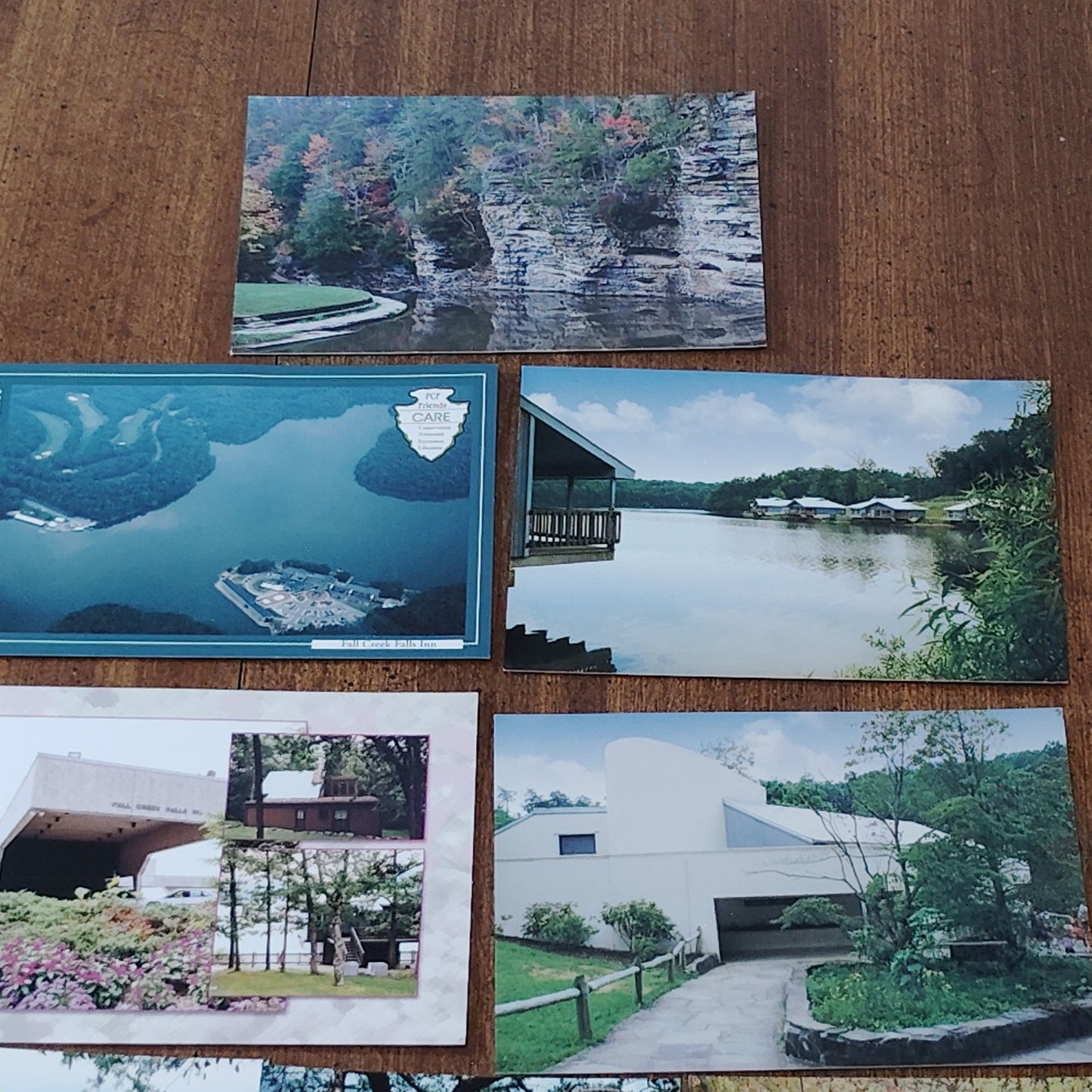 8 VTG Fall Creek Falls State Park TN Postcards - Scenic Tennessee Souvenir Lot