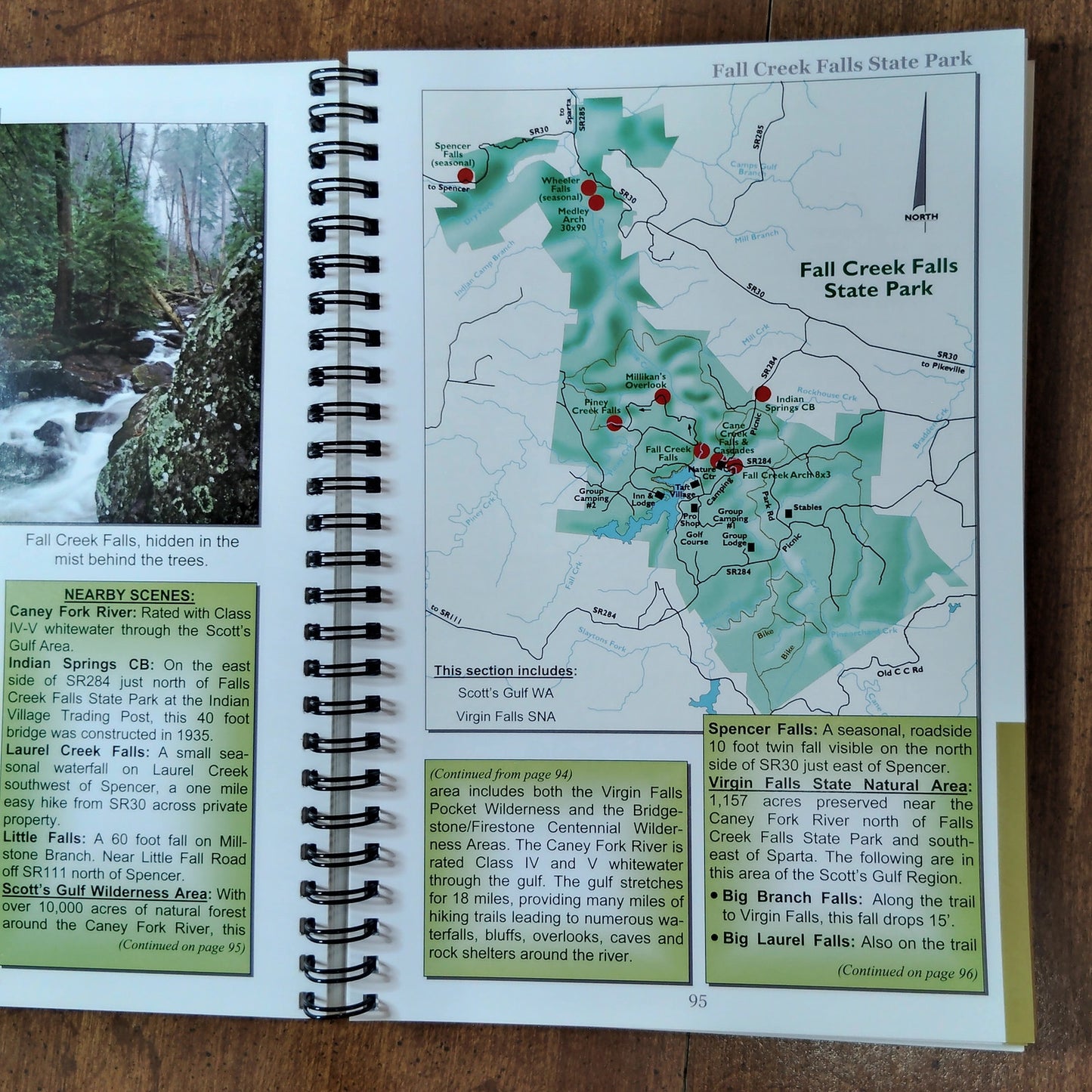 Scenic Tennessee: Travel Guide to Hidden Natural Treasures - Signed by Author
