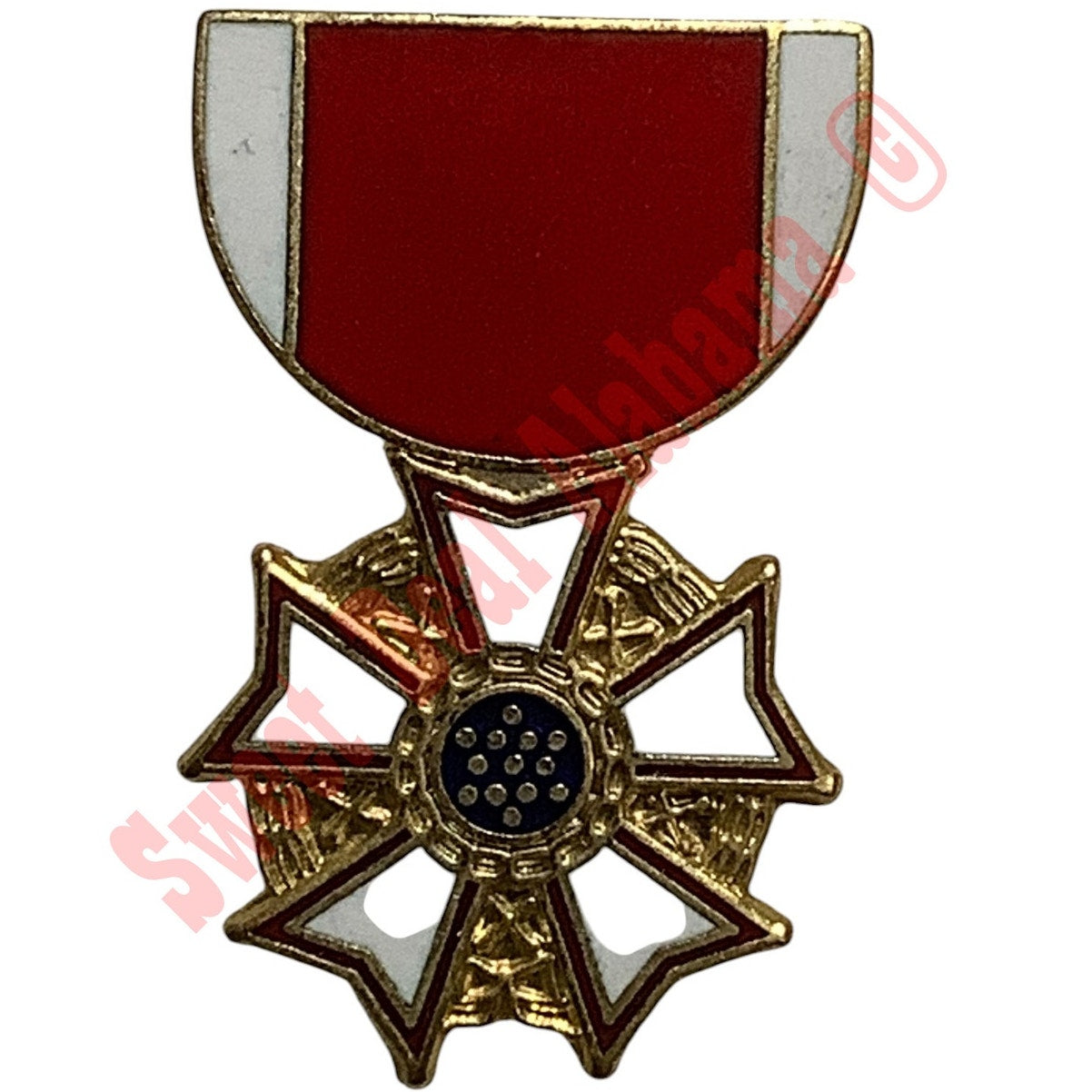Legion of Merit Medal, Mini, Hat or Lapel Pin 1-1/8"H x 3/4"W