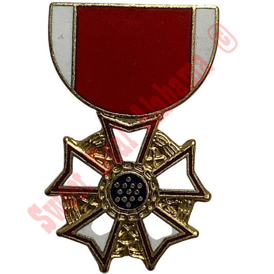 Legion of Merit Medal, Mini, Hat or Lapel Pin 1-1/8"H x 3/4"W