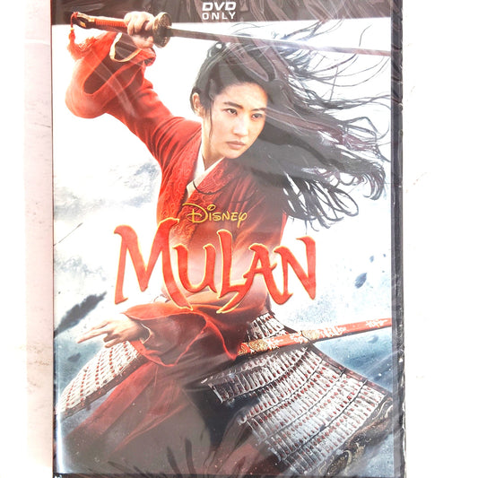 Disney Mulan 2020 Live Action DVD Only - Yifei Liu Sealed Region 1 PG-13