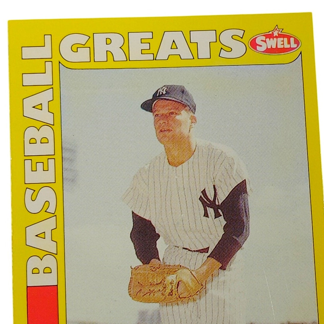 1990 Swell Baseball Greats Jim Bouton #123 New York Yankees Pitcher NM