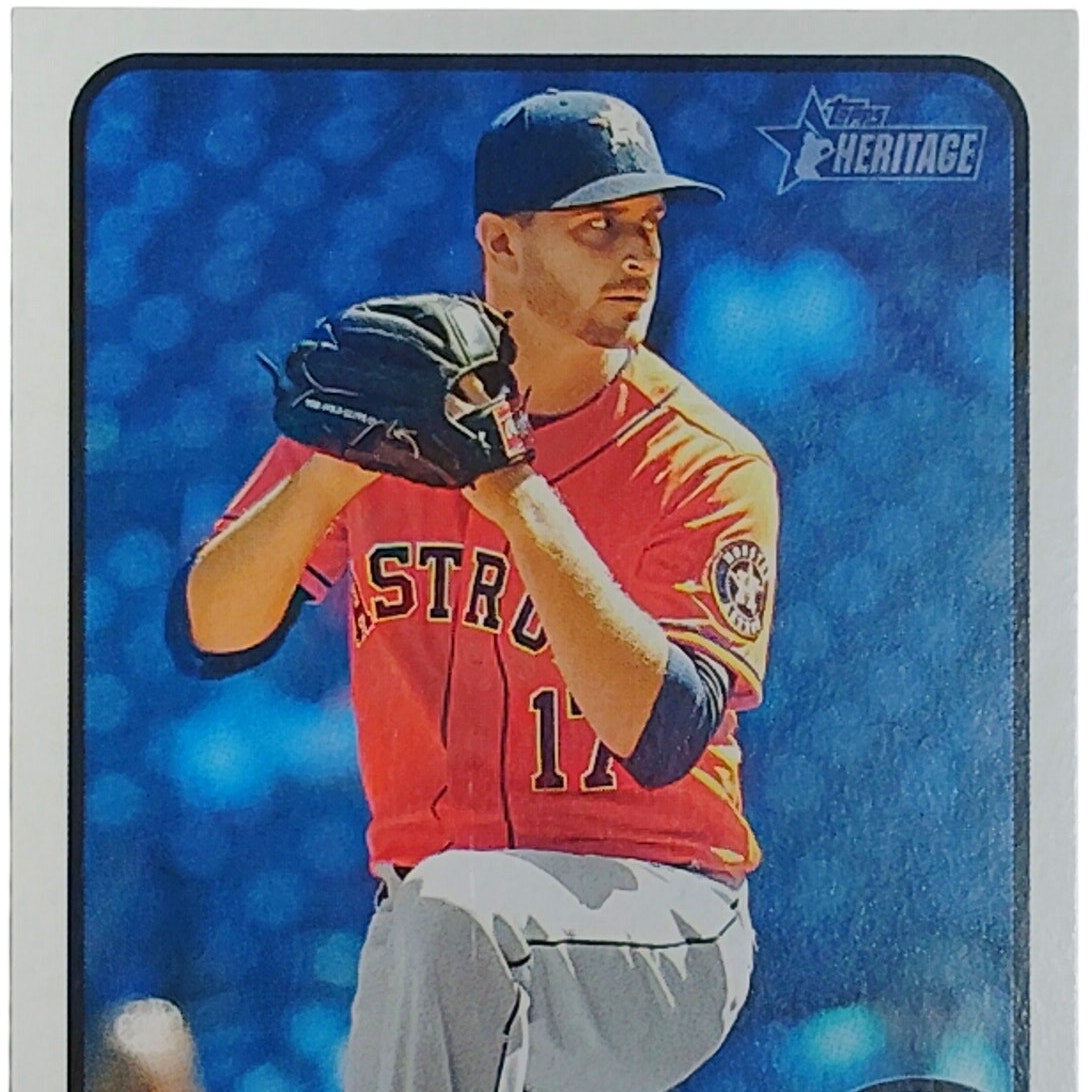2022 Topps Heritage Jake Odorizzi 320 Houston Astros Pitcher Baseball VG/EX