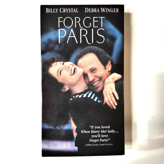Forget Paris VHS 1995 Billy Crystal Debra Winger Romantic Comedy Turner Home