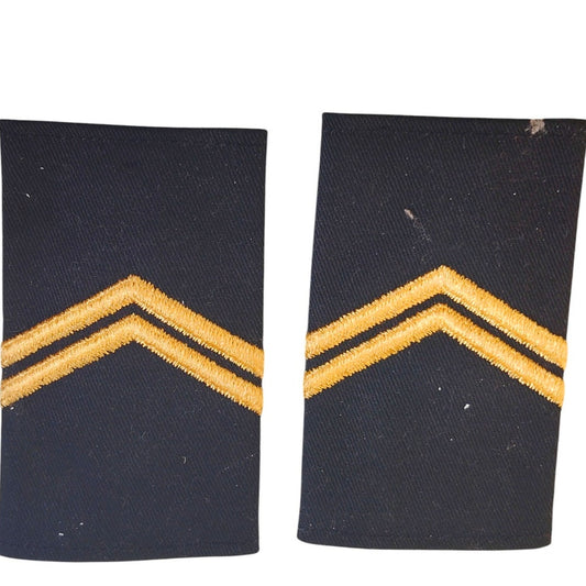 Vintage Military Corporal Shoulder Epaulets, Epaulettes- Current Use ROTC Cadets