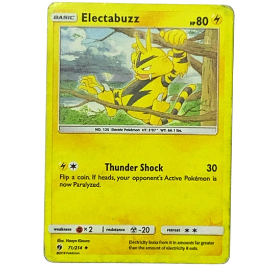 Electabuzz 71/214 - EUC Lost Thunder - Pokemon TCG 2018 Uncommon Card