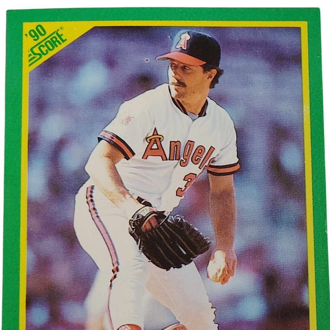 1990 Score Bob McClure Card No. 117 California Angels P VG/EX