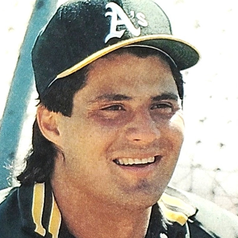 1991 Score Jose Canseco #1 Oakland Athletics Outfielder MLB Baseball Card NM