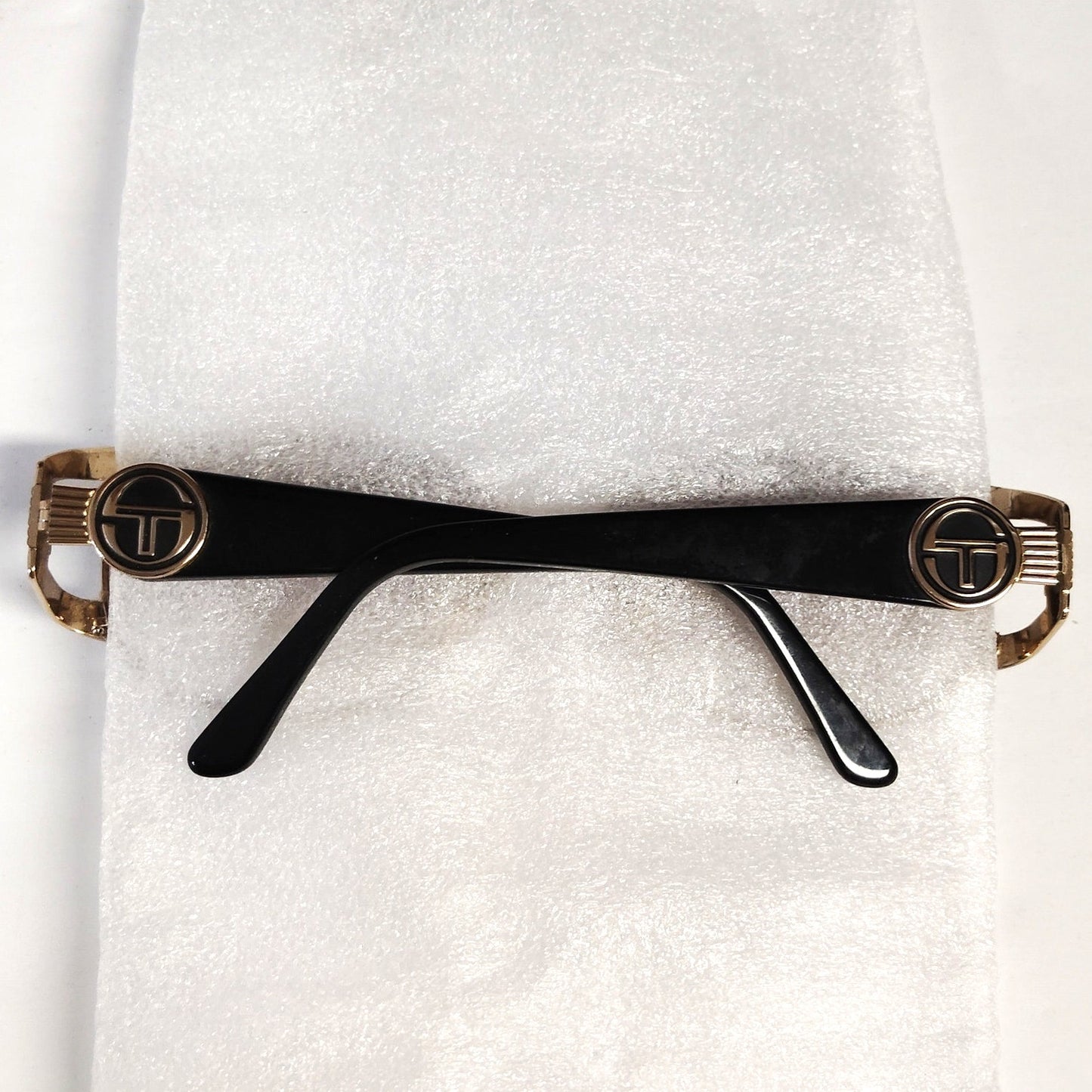 VTG Sergio Tacchini S.T. 1041‑S Gold Designer Sunglasses T809 130mm Italy