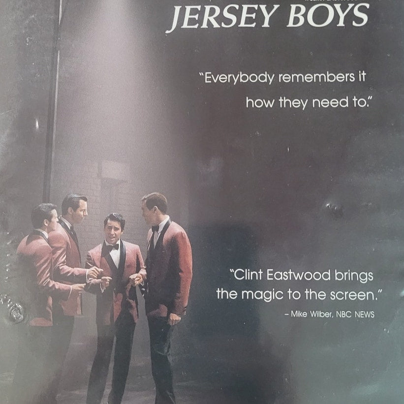 Jersey Boys (Blu-ray, 2014) Warner Brothers Musical Drama, Clint Eastwood
