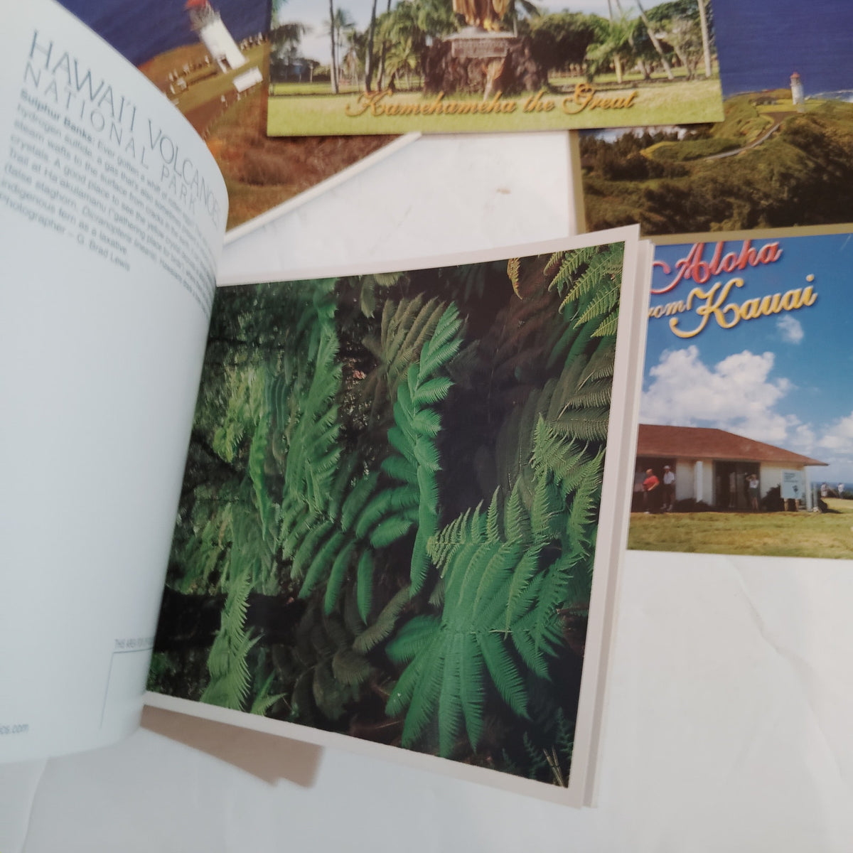 Vintage 2008 Hawaii Postcard Collection & Souvenir Postcard Book - 33 Unique Pcs