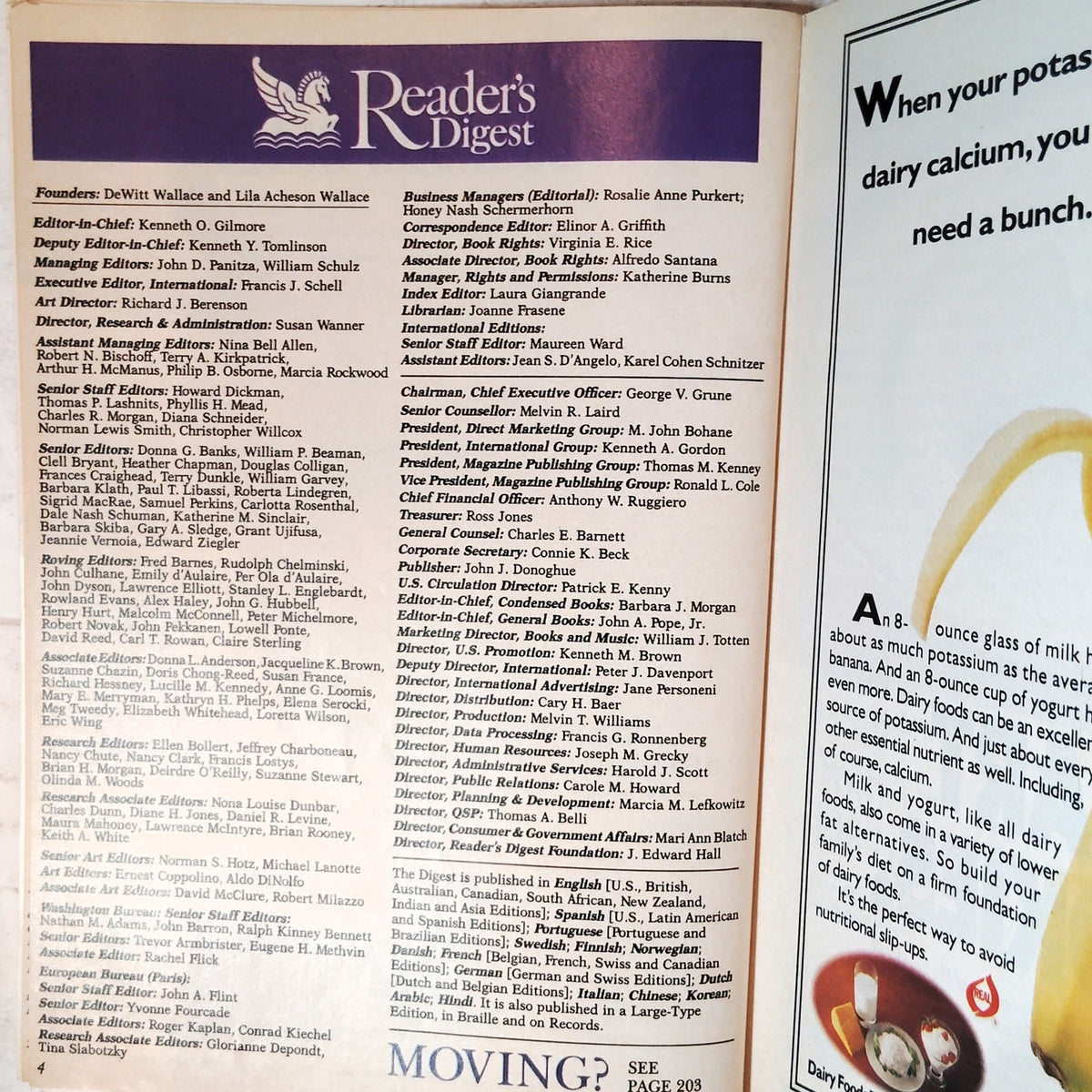 Reader's Digest Magazine October 1990 Vintage Issue - Gone with the Wind
