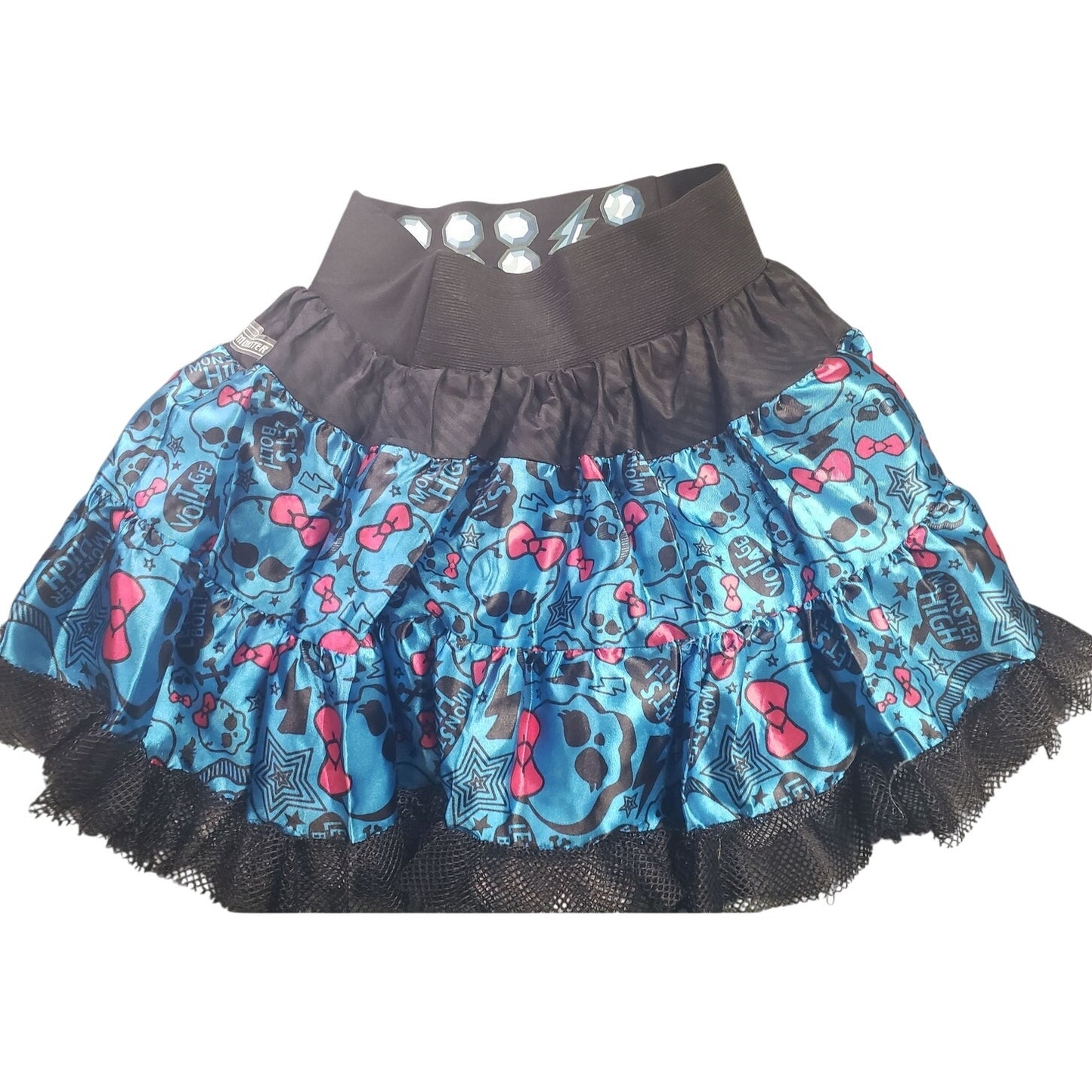 Blue and Black Monster High Pettiskirt Reversible Child 6+ Costume (6-10 Yrs)