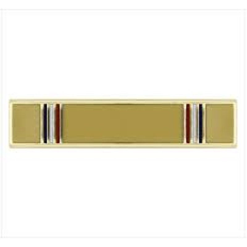 Vintage American Defense Ribbon Mini Pin – 11/16" × 1/8" Hat/Lapel Novelty Pin