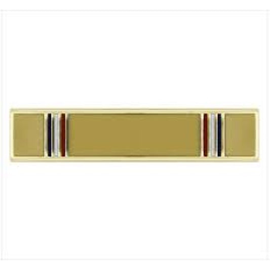 Vintage American Defense Ribbon Mini Pin – 11/16" × 1/8" Hat/Lapel Novelty Pin