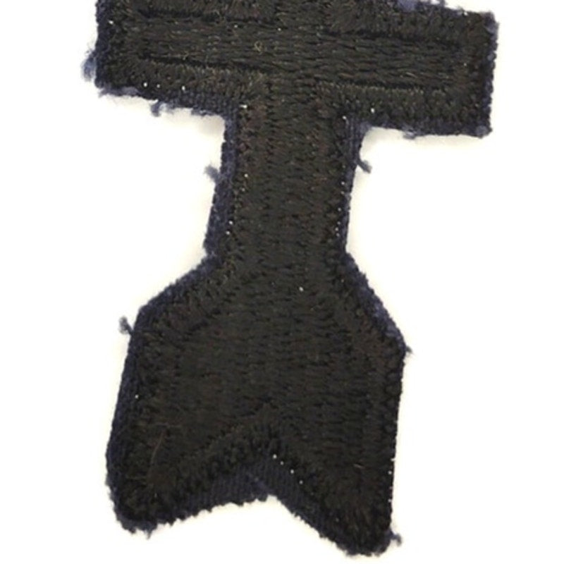 US Army 32nd Infantry Division SSI Patch Vintage NOS Black Sew‑On 3‑1/4 × 1‑1/4"