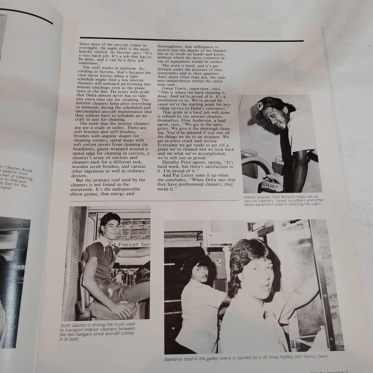 Delta Digest September 1985 Vintage In-Flight Magazine - Airline Memorabilia