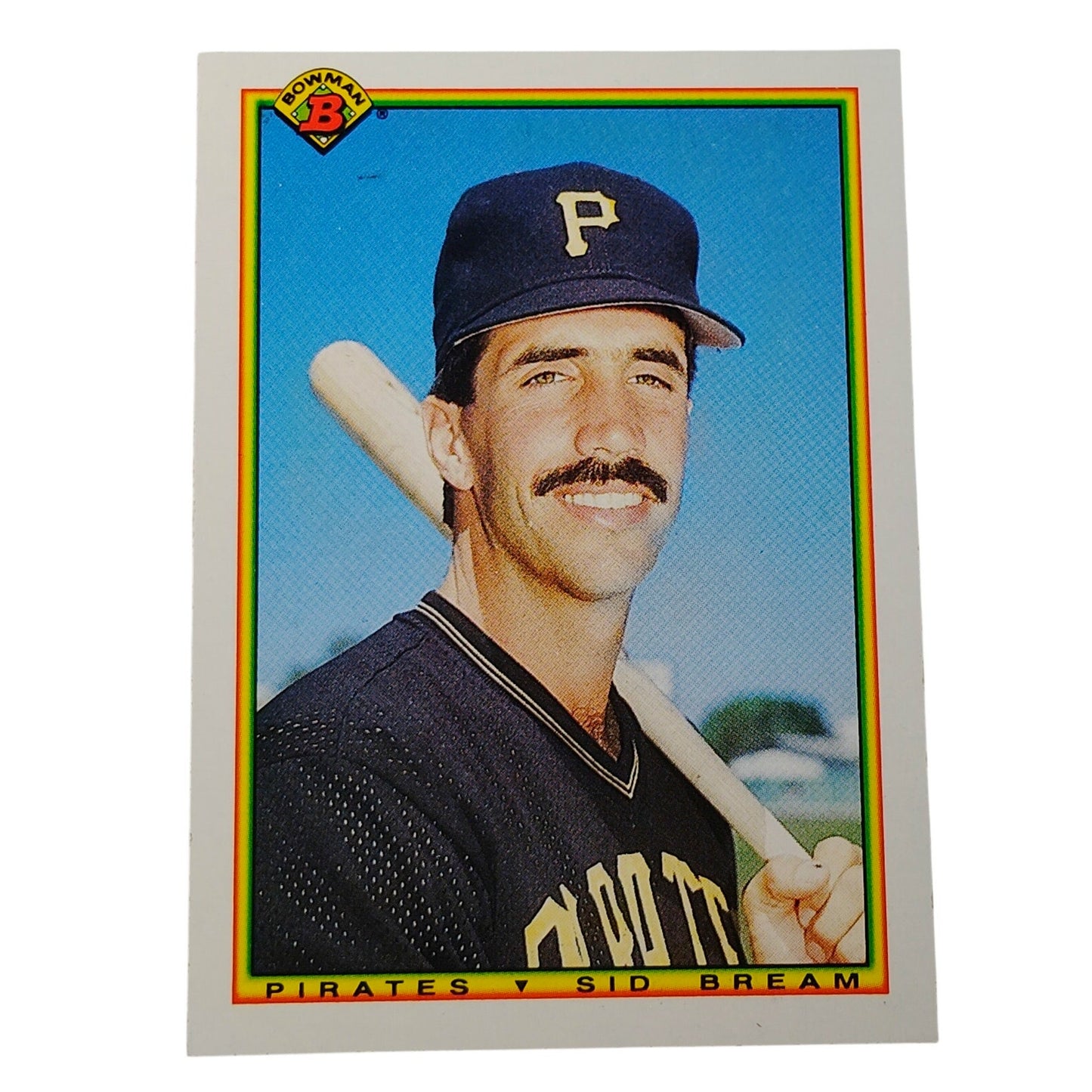 1990 Bowman Sid Bream #175 Pittsburgh Pirates First Baseman MLB Baseball Card NM
