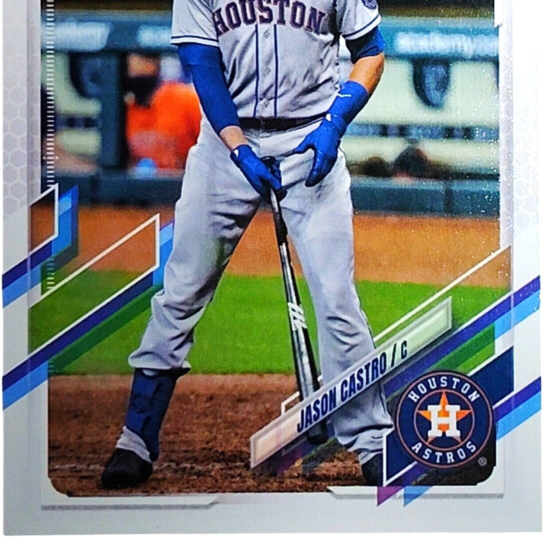 2021 Topps Series 2 #620 Jason Castro Houston Astros Catcher - VG/EX