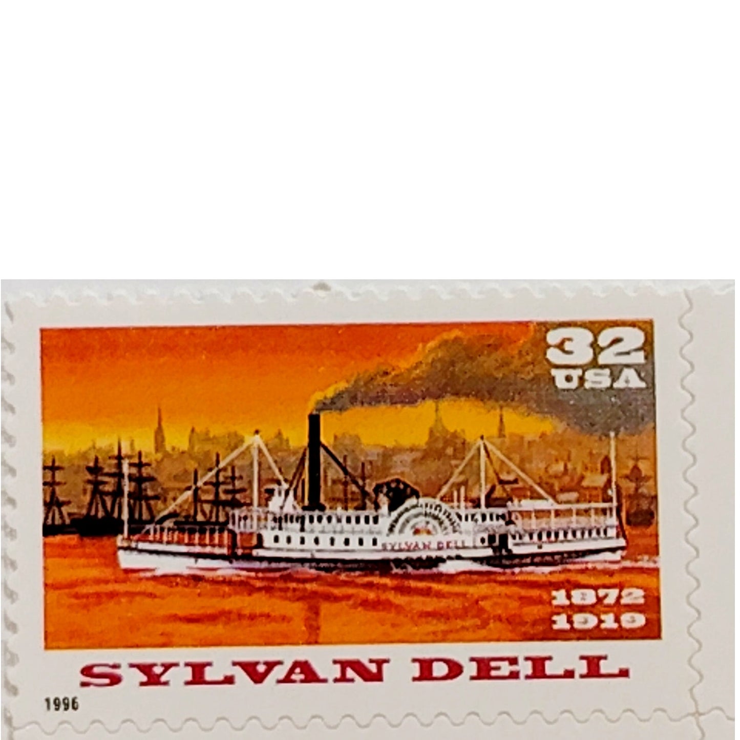 1996 Riverboats Strip of 5 MNH – Scott 3060–3064 Steamboats Series