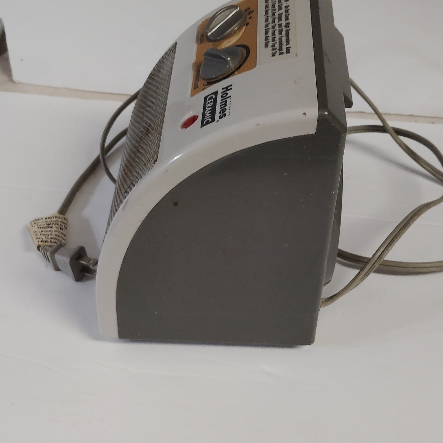 VTG Holmes Ceramic Space Heater 37‑98DHX 1990s Portable Bathroom Use