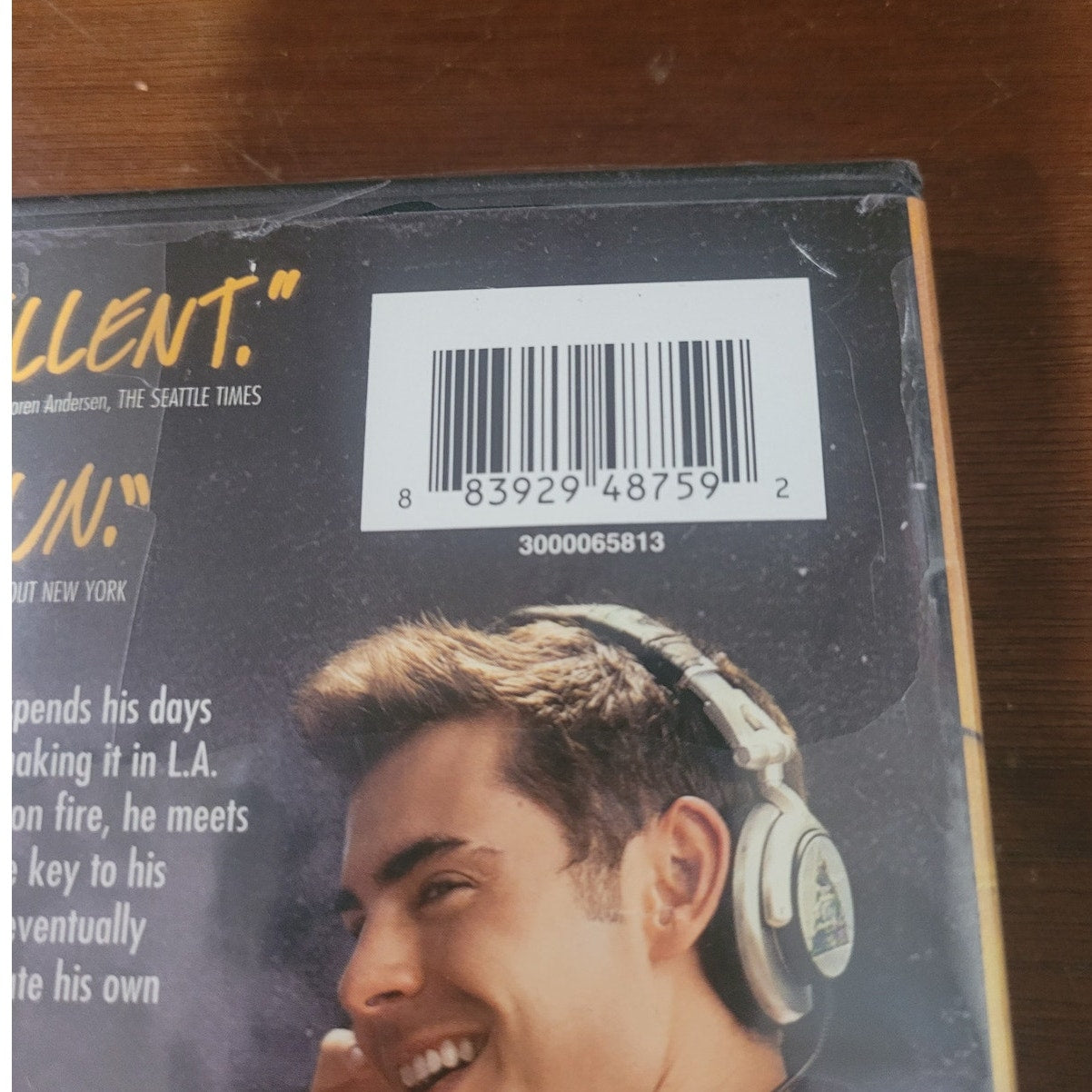 We Are Your Friends DVD 2015 Drama Music Romance Zac Efron DJ Club Scene